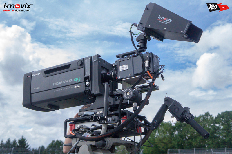 Test in Turin: wireless HD with Ultra Slow Motion 4K camera.