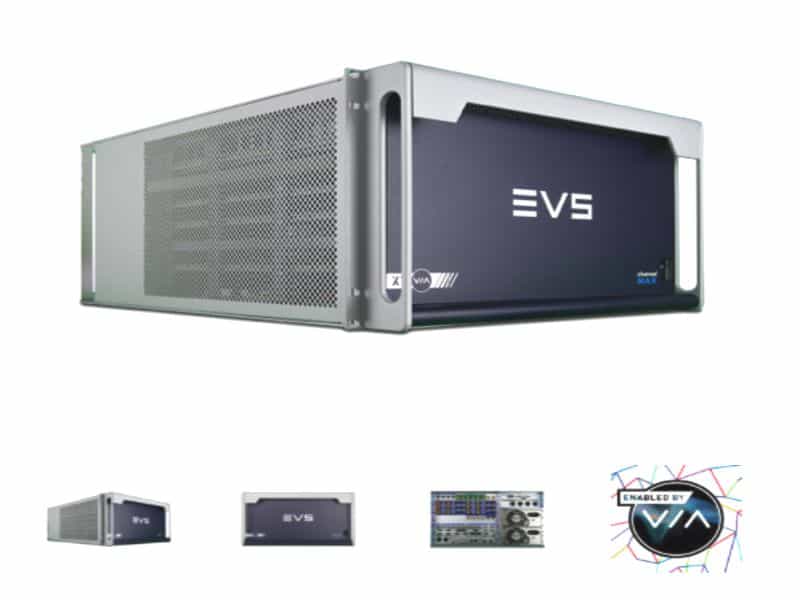 EVS server per produzione live XT-VIA.