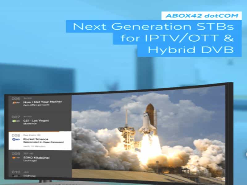 ABOX42 e Singularity per semplificare la fornitura di servizi TV ovunque