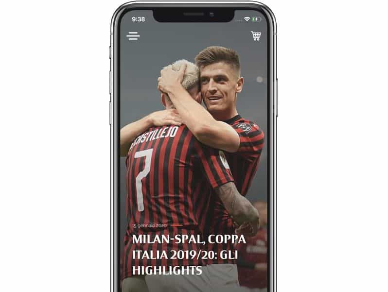 La nuova app del Milan: il cuore in mobilità cresce.