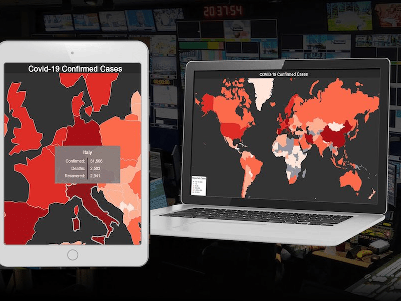 Bannister Lake e i dati COVID-19 tramite il suo servizio di aggregazione della comunità