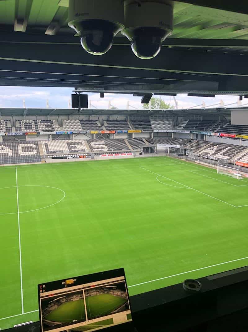 TRACAB per un'analisi approfondita delle prestazioni di giocatori e squadre Eredivisie Football League.