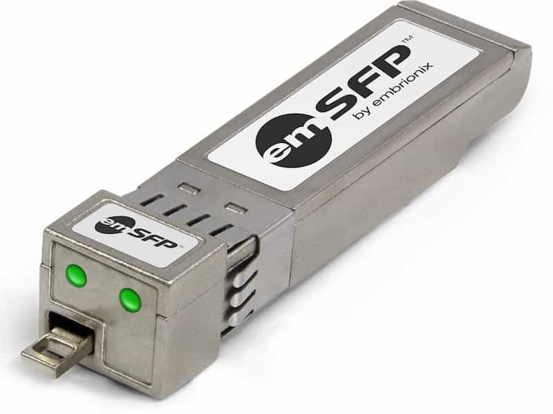 Embrionix per la produzione remota ad alta densità