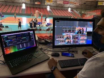 Produzione tv di nuova generazione per il Volley Lega SerieA
