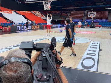 Riparte il campionato Supercoppa di Basket dopo la pausa Covid-19