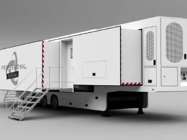 Pre-fitted OB-VANs plan from Professional Show and One TV