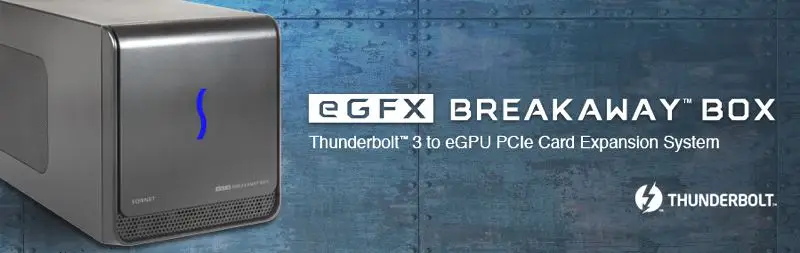 La Breakaway Box 550 eGFX di Sonnet Technologies &egrave; dispinibile
