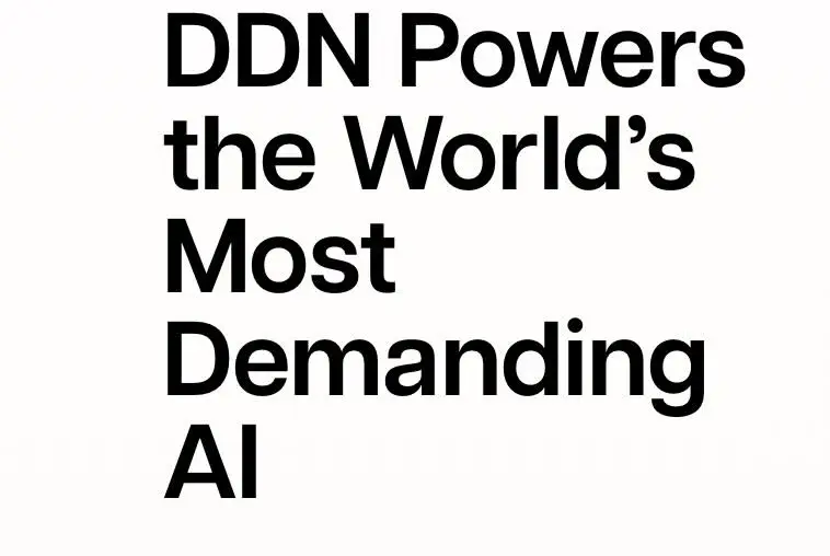 DDNpoweringTheMostAI